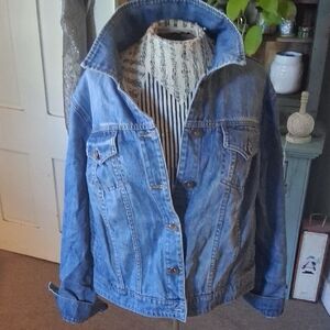 JCPenney Light Blue Denim Jacket